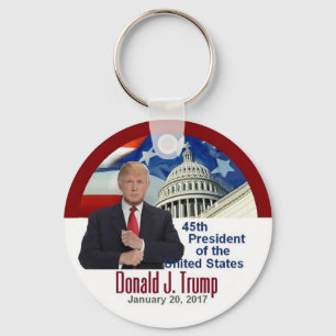 TRUMP就任式キーチェーン キーホルダー