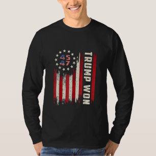 TRUMP就任式 アメリカ国旗 Tシャツ