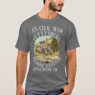 TRUMP ゲティスバーグ アメリカ南北戦争 20th メイン州義勇兵 Tシャツ