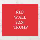 TRUMP スパークリングワインラベル (シングルラベル)