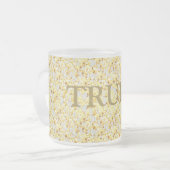 TRUMP  フロストグラスマグカップ (正面左)