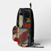 TRUMP プリントバックパック (右)