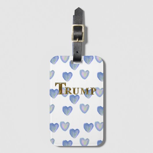 TRUMP ラゲッジタグ (正面縦)