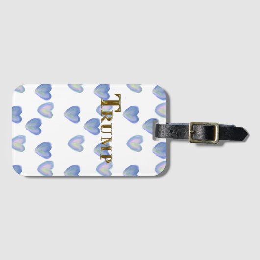 TRUMP ラゲッジタグ (正面横)