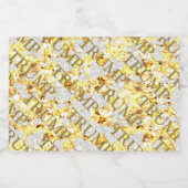 TRUMP  リキュールボトルラベル (シングルラベル)