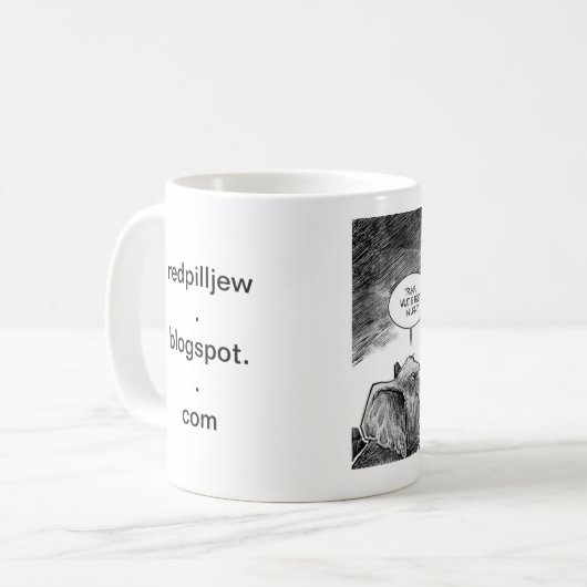 TRUMP -人生には最高の何があるのか? コーヒーマグカップ (正面左)