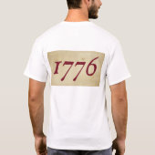 Trump 1776 tシャツ (裏面)