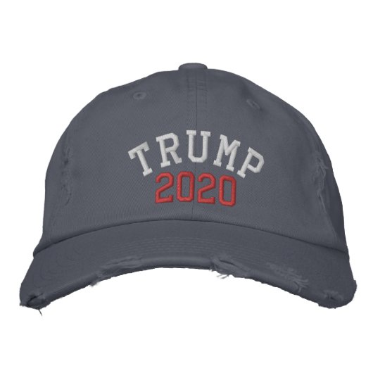 TRUMP 2020チャンクティ動揺してルキャップ 刺繍入りキャップ (正面)