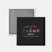 Trump 2020&# – 私たちの保軍隊Stro マグネット (正面/裏面)