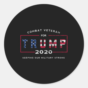 Trump 2020&#; – 私たちの保軍隊Stro ラウンドシール