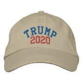 TRUMP 2020 Flex-it Cap 刺繍入りキャップ (正面)