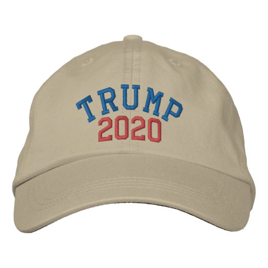 TRUMP 2020 Flex-it Cap 刺繍入りキャップ (正面)