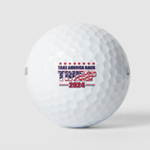 TRUMP-2024アメリカを取り戻す ゴルフボール