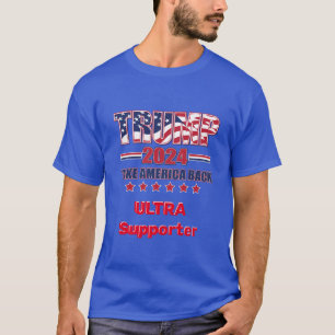 Trump 2024ウルトラサポータ tシャツ