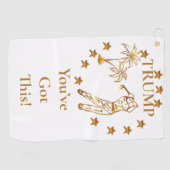 TRUMP 2024 ゴルフタオル (横)