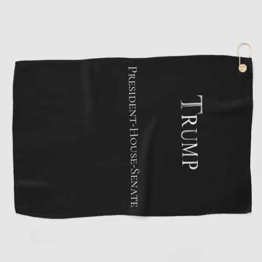 TRUMP 2024 ゴルフタオル (横)