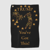 TRUMP 2024 ゴルフタオル (正面)