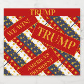 TRUMP 2024 スパークリングワインラベル (シングルラベル)