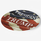 TRUMP 2024 ペーパープレート (アングル)
