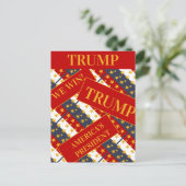 TRUMP 2024 ポストカード (スタンド正面)