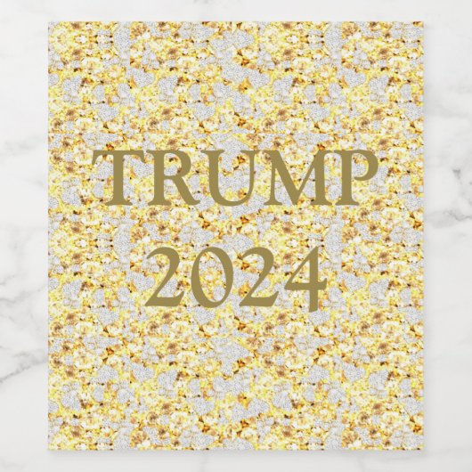 TRUMP 2024 ワインラベル (シングルラベル)