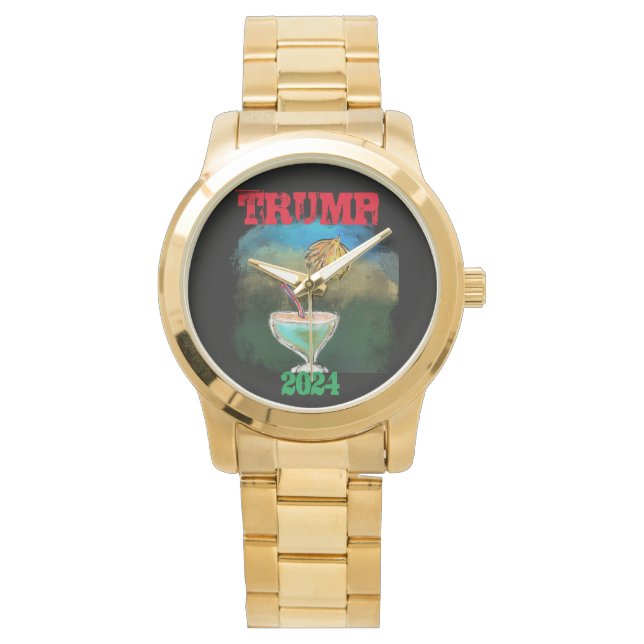TRUMP 2024 腕時計 (正面)