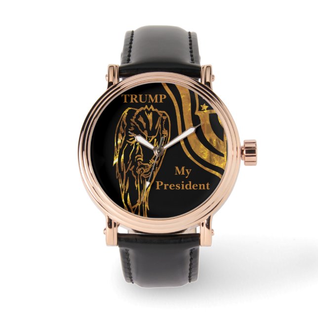TRUMP 2024 腕時計 (正面)