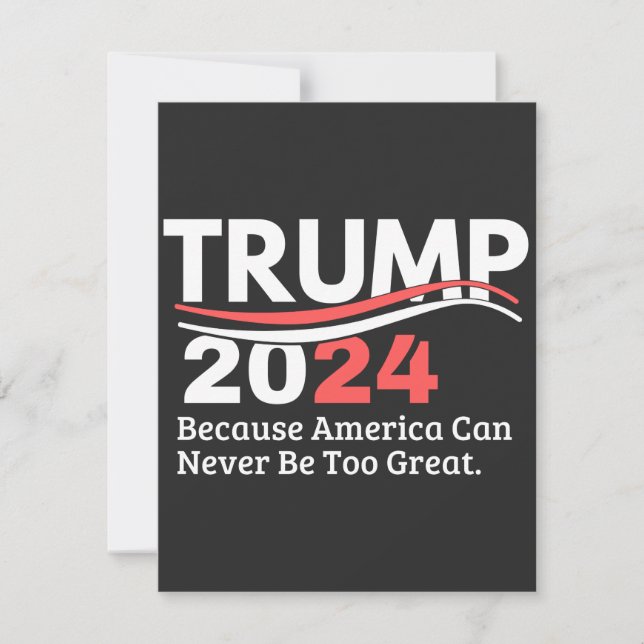 trump 2024 bumper (正面)