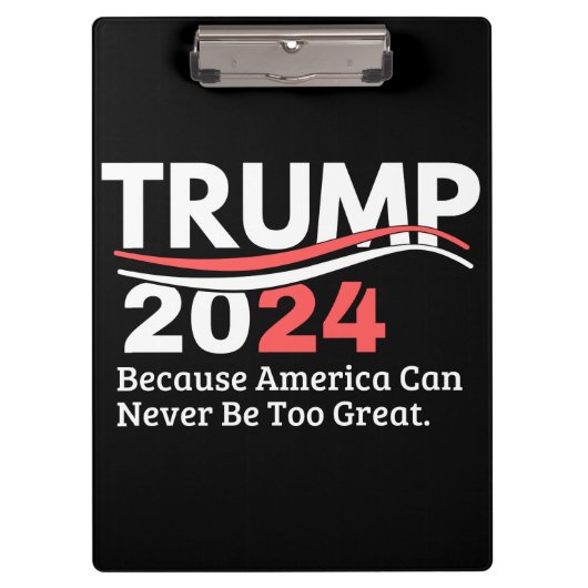 trump 2024 bumper クリップボード (正面)