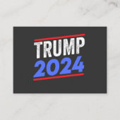 Trump 2024 For President Donald Jr. Maga Election 名刺 (正面)