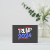 Trump 2024 For President Donald Jr. Maga Election 名刺 (スタンド正面)