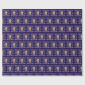 Trump 2024 Maga La La La Ugly Christmas ラッピングペーパー (フラット)