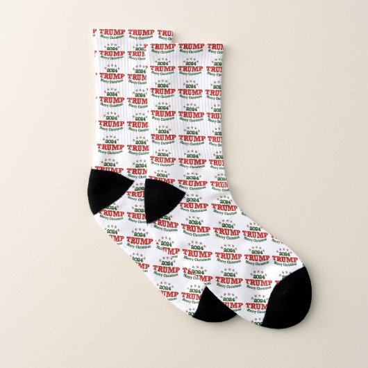 Trump 2024 Merry Christmas Socks ソックス (ペア)