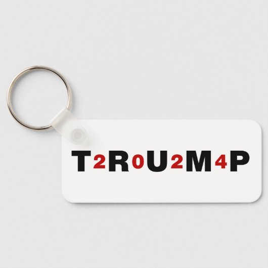 Trump 2024 Red キーホルダー (裏面)