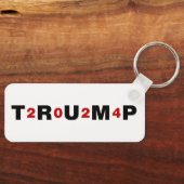 Trump 2024 Red キーホルダー (正面)