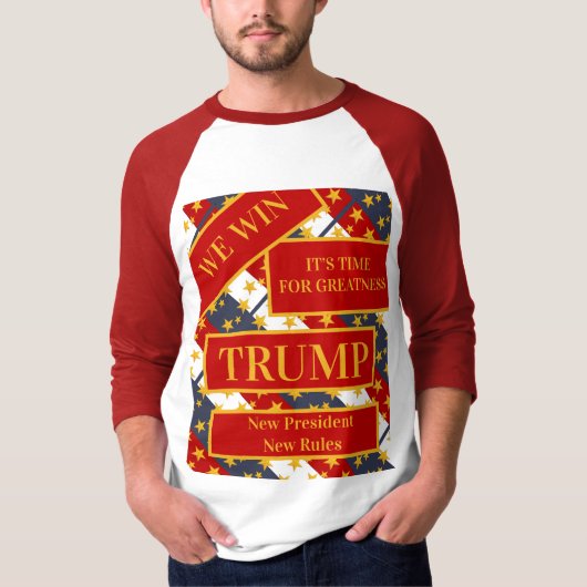 TRUMP 2024 Tシャツ (正面)