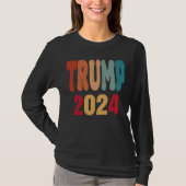Trump 2024  tシャツ (正面)
