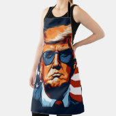 Trump 2024 - USA - Make America Great Again エプロン (インサイチュ)