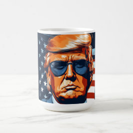 Trump 2024 - USA - Make America Great Again コーヒーマグカップ