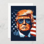 Trump 2024 - USA - Make America Great Again セーブザデート (正面/裏面)