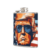 Trump 2024 - USA - Make America Great Again フラスク (左)