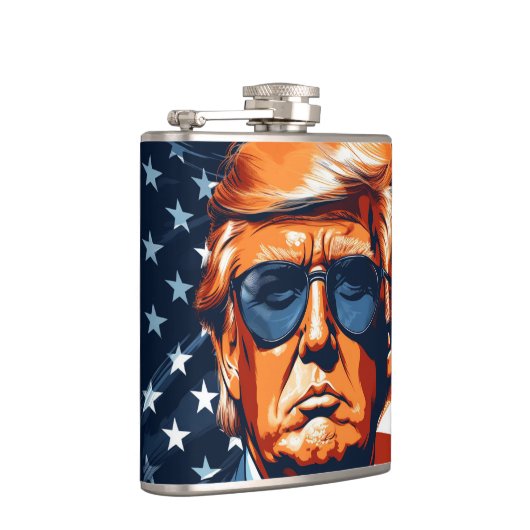Trump 2024 - USA - Make America Great Again フラスク (右)