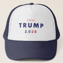 Trump 2.0 2024トラッカーハット