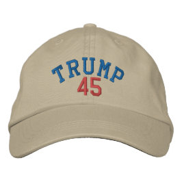 TRUMP 45フレックスCAP 刺繍入りキャップ