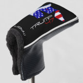 Trump 47 Maga Golf Head Cover ゴルフヘッドカバー (3/4 正面)