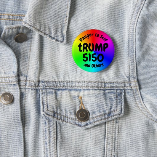 tRUMP 5150 (edit文字) 缶バッジ (インサイチュ)