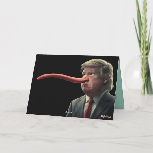 Trump Advisors Greeting Card カード (裏面)