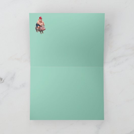 Trump Advisors Greeting Card カード (内部)