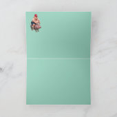 Trump Alligator Greeting Card カード (内部)