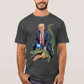 Trump Alligator ICE Tシャツ (正面)